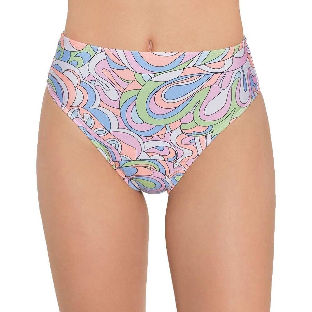 Salt + Cove High Waist Swim Bottoms Size Small